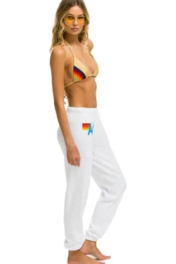 Sweatpants | Aviator Nation LOGO SWEATPANTS - WHITE