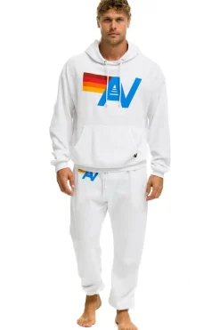 Sweatpants | Aviator Nation LOGO SWEATPANTS - WHITE
