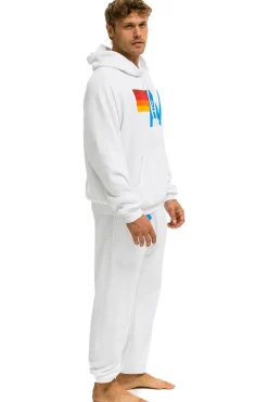 Sweatpants | Aviator Nation LOGO SWEATPANTS - WHITE