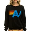 Sweatshirts | Sweatshirts | Aviator Nation LOGO SWEATSHIRT - BLACK