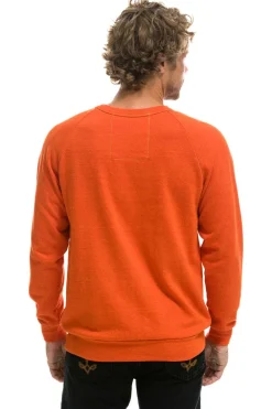 Sweatshirts | Sweatshirts | Aviator Nation LOGO SWEATSHIRT - ORANGE