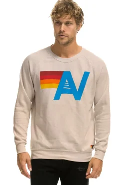 Sweatshirts | Sweatshirts | Aviator Nation LOGO SWEATSHIRT - SAND