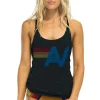 Tanks | Aviator Nation LOGO TANK - CHARCOAL