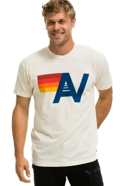 Tees | Tees | Aviator Nation LOGO TEE - VINTAGE WHITE VINTAGEWHITE