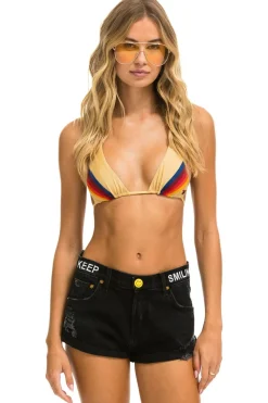 Denim | Denim | Aviator Nation LOW RISE ROCKER JEAN SHORTS - VINTAGE BLACK VINTAGEBLACK
