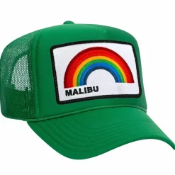 Trucker Hats | Trucker Hats | Aviator Nation MALIBU RAINBOW TRUCKER HAT