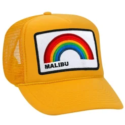 Trucker Hats | Trucker Hats | Aviator Nation MALIBU RAINBOW TRUCKER HAT