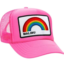 Trucker Hats | Trucker Hats | Aviator Nation MALIBU RAINBOW TRUCKER HAT