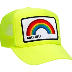 Trucker Hats | Trucker Hats | Aviator Nation MALIBU RAINBOW TRUCKER HAT