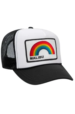 Trucker Hats | Trucker Hats | Aviator Nation MALIBU RAINBOW TRUCKER HAT