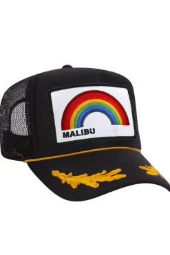 Trucker Hats | Trucker Hats | Aviator Nation MALIBU RAINBOW TRUCKER HAT