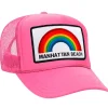 Trucker Hats | Trucker Hats | Aviator Nation MANHATTAN BEACH RAINBOW TRUCKER HAT