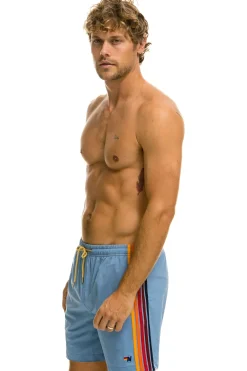Boardshorts | Shorts | Aviator Nation MEN'S 5 STRIPE FLEX SHORTS 7 INCH - ISLANDA