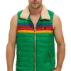 Vests | Aviator Nation MEN'S 4 STRIPE VEST SHERPA- AMAZON