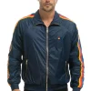 Wind Breakers | Aviator Nation MEN'S 4 STRIPE WINDBREAKER - NAVY