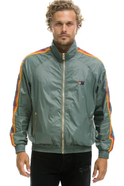 Wind Breakers | Aviator Nation MEN'S 4 STRIPE WINDBREAKER - SEDONA
