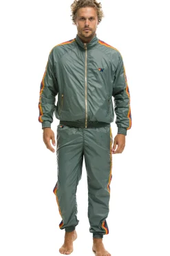 Wind Breakers | Aviator Nation MEN'S 4 STRIPE WINDBREAKER - SEDONA