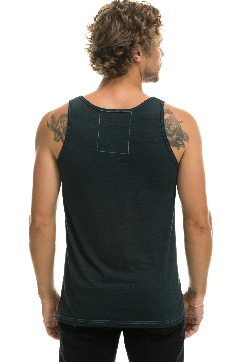 Tanks | Aviator Nation MEN'S TANK - CHARCOAL