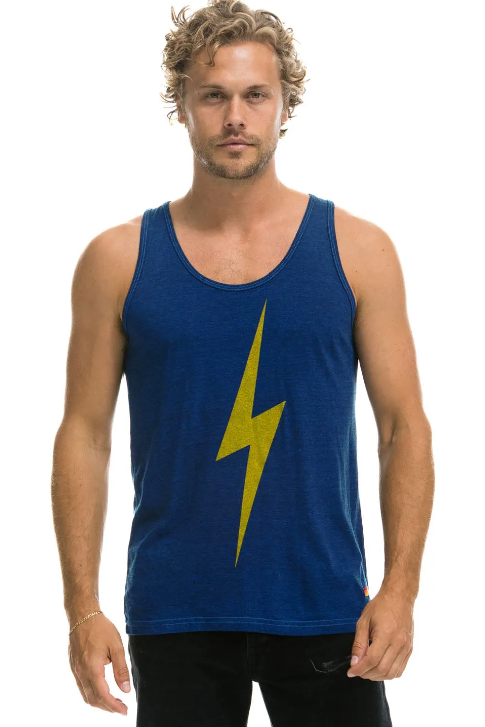 Tanks | Aviator Nation MEN'S BOLT TANK - ROYAL