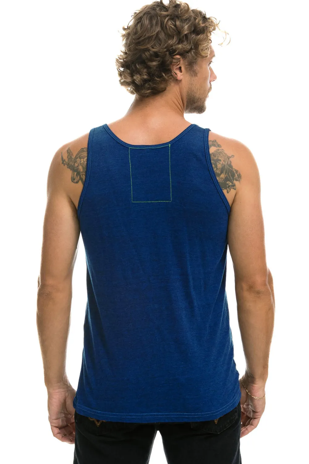 Tanks | Aviator Nation MEN'S BOLT TANK - ROYAL