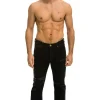 Denim | Denim | Aviator Nation MEN'S CLASSIC STRAIGHT LEG DENIM JEAN - VINTAGE BLACK VINTAGEBLACK
