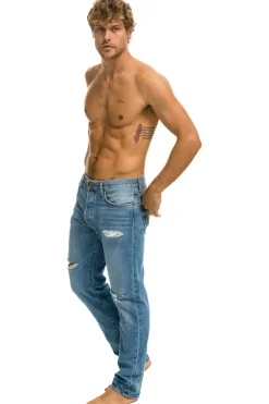 Denim | Denim | Aviator Nation MEN'S CLASSIC STRAIGHT LEG DENIM JEAN - SUPER LIGHT SUPERLIGHT