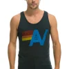 Tanks | Aviator Nation MEN'S LOGO TANK - CHARCOAL