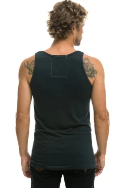 Tanks | Aviator Nation MEN'S LOGO TANK - CHARCOAL