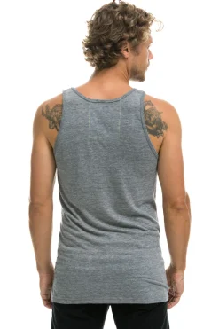 Tanks | Aviator Nation MEN'S LOGO TANK - HEATHER GREY HEATHERGREY