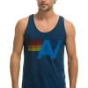 Tanks | Aviator Nation MEN'S LOGO TANK - NAVY