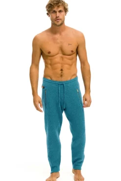 Sweatpants | Aviator Nation MEN'S VINTAGE CABIN CASHMERE SWEATER PANT - COBALT