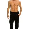 Sweatpants | Aviator Nation MEN'S VINTAGE CABIN CASHMERE SWEATER PANT- BLACK BLACKWOMENSAviatorNation
