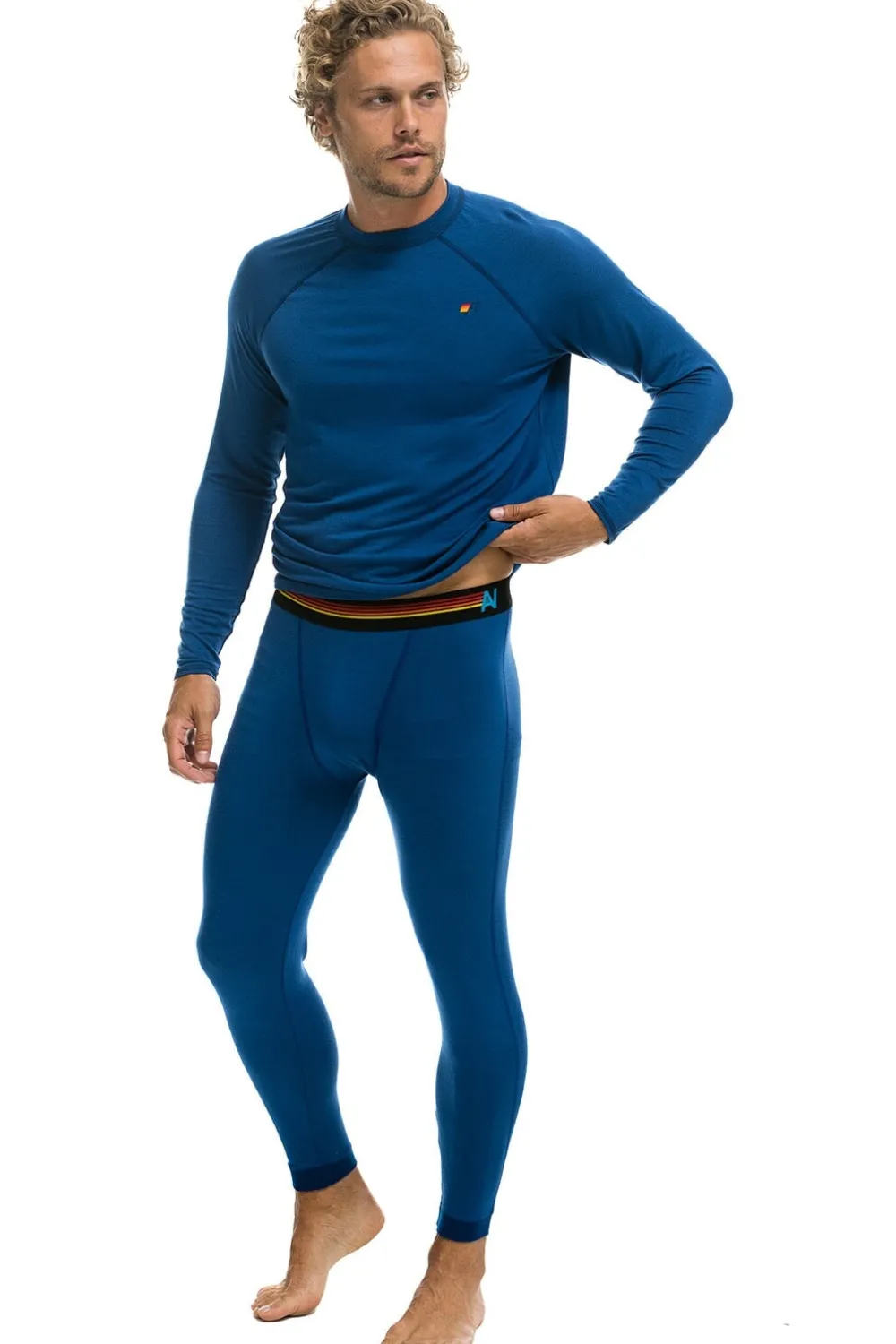 Base Layers | Aviator Nation MICRO MODAL BASE LAYER BOTTOM - ROYAL