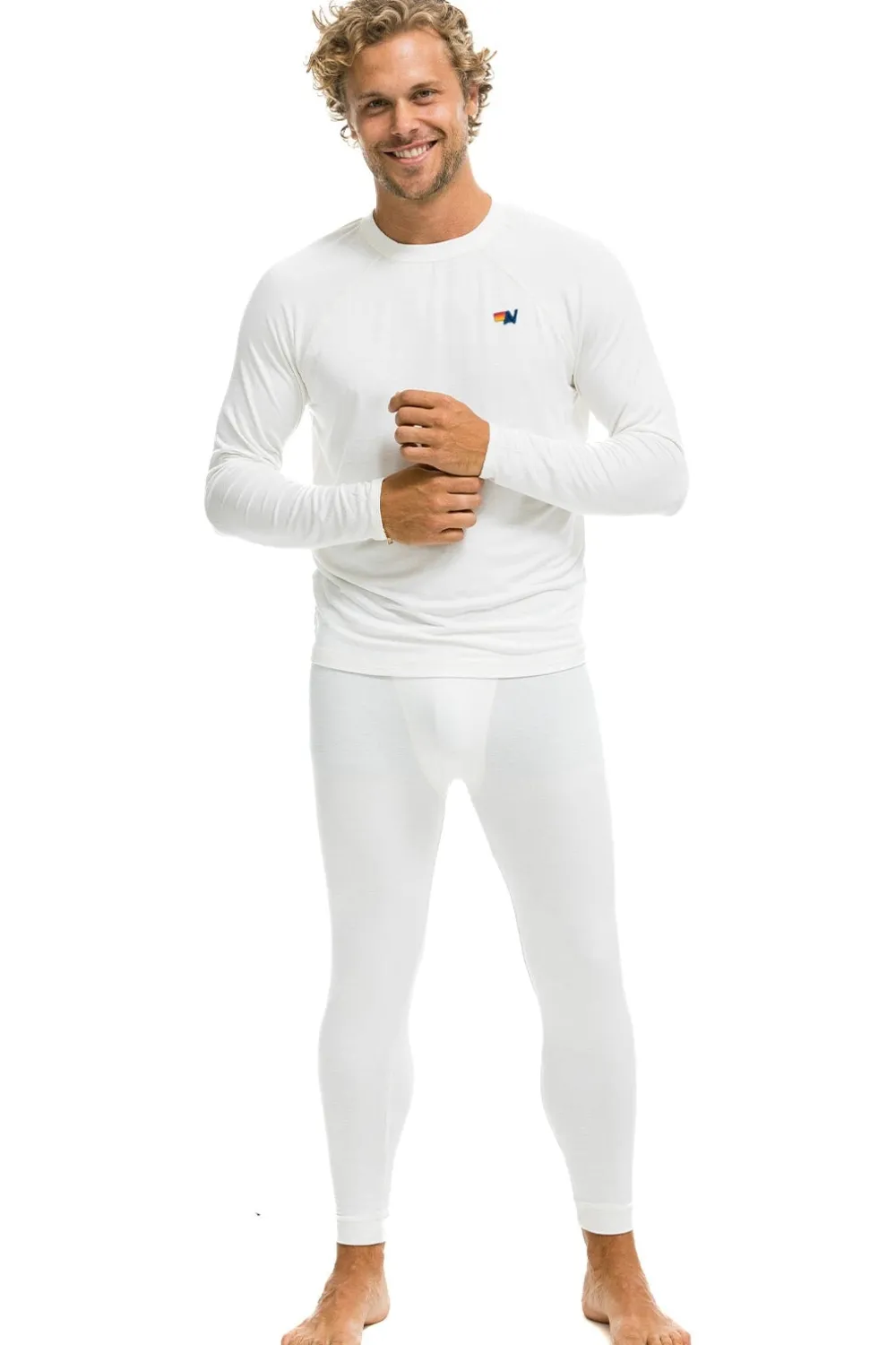 Base Layers | Aviator Nation MICRO MODAL BASE LAYER BOTTOM - VINTAGE WHITE VINTAGEWHITE