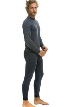 Base Layers | Aviator Nation MICRO MODAL BASE LAYER BOTTOM - TITANIUM