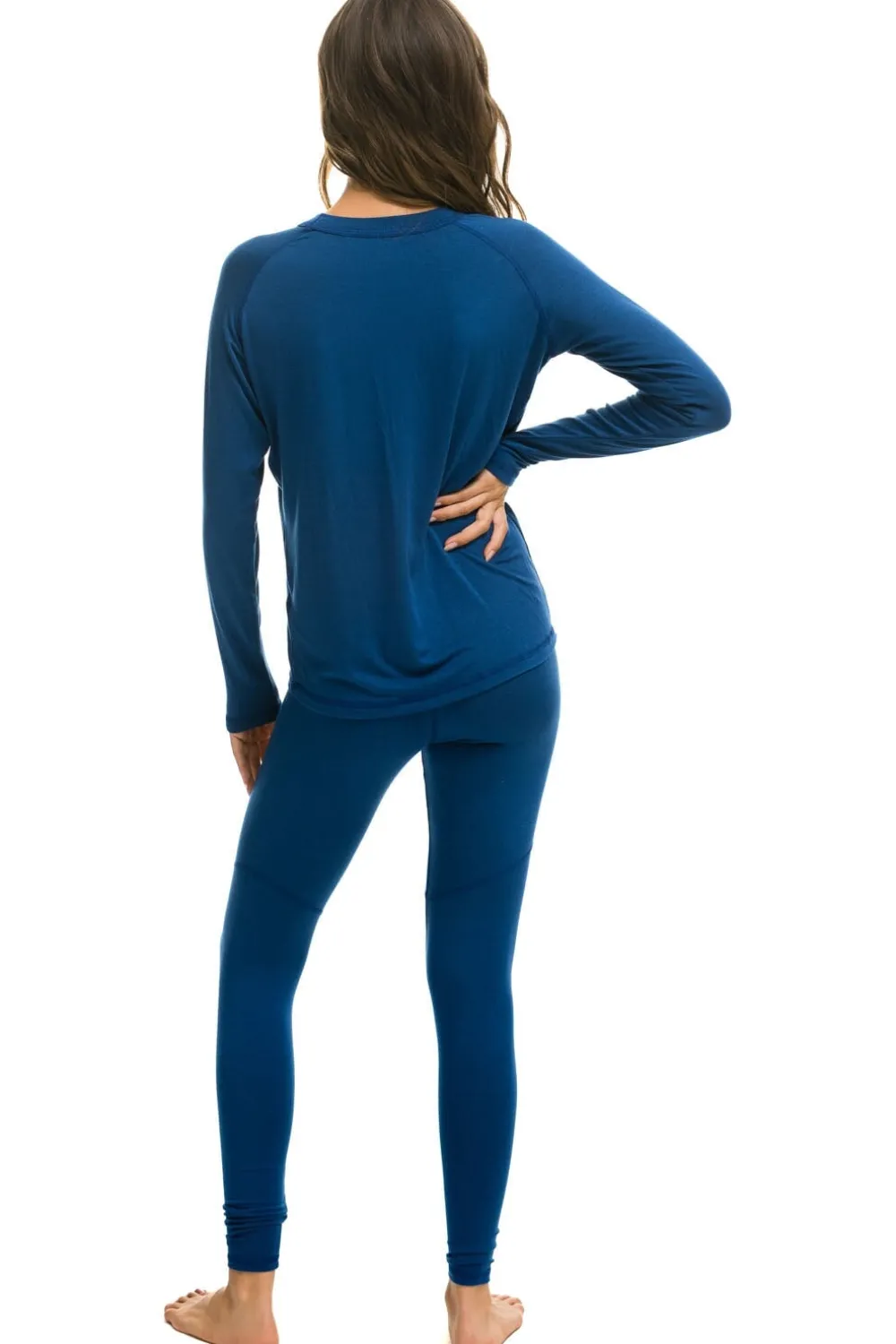 Base Layers | Aviator Nation MICRO MODAL BASE LAYER BOTTOM - ROYAL
