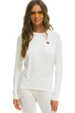 Base Layers | Aviator Nation MICRO MODAL BASE LAYER TOP - VINTAGE WHITE VINTAGEWHITE
