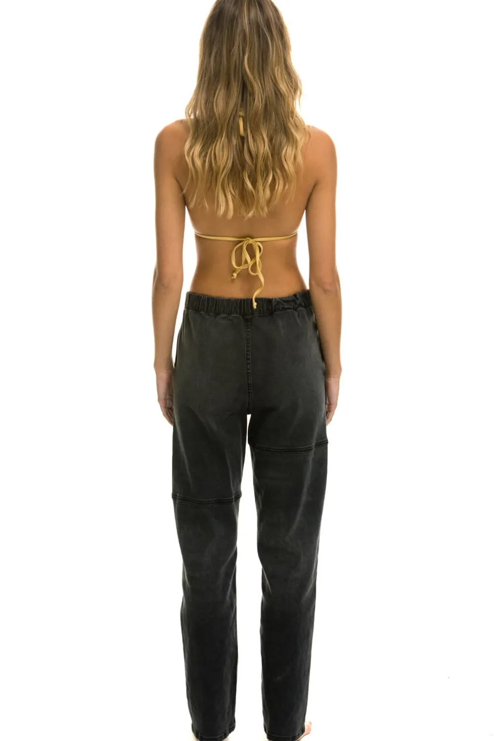 Denim | Denim | Aviator Nation MID RISE RANCHER RELAXED FIT JEAN - VINTAGE BLACK VINTAGEBLACK