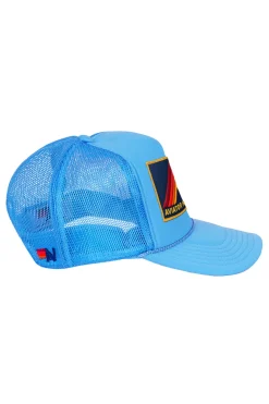 Trucker Hats | Trucker Hats | Aviator Nation MOUNTAIN STRIPE VINTAGE TRUCKER HAT