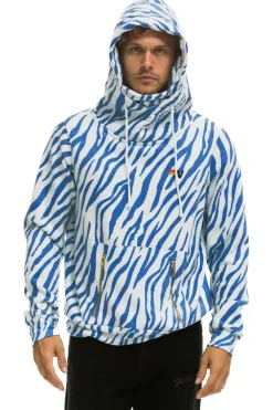 Hoodies | Hoodies | Aviator Nation NINJA PULLOVER HOODIE - BLUE TIGER BLUETIGER