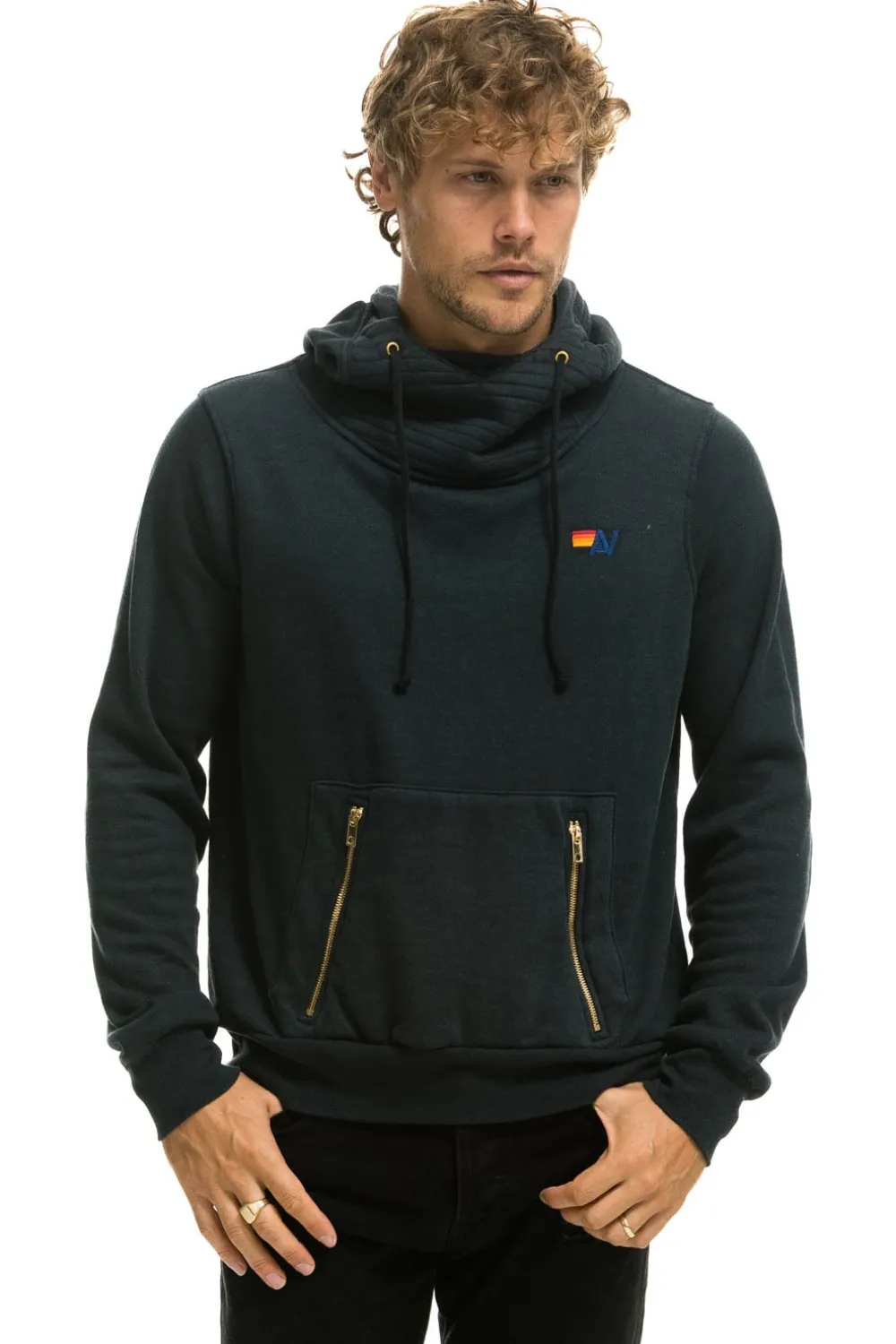 Hoodies | Hoodies | Aviator Nation NINJA PULLOVER HOODIE - CHARCOAL