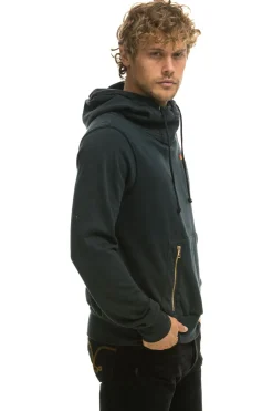 Hoodies | Hoodies | Aviator Nation NINJA PULLOVER HOODIE - CHARCOAL