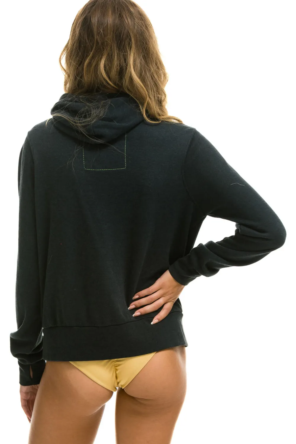 Hoodies | Hoodies | Aviator Nation NINJA PULLOVER HOODIE - CHARCOAL