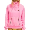 Hoodies | Hoodies | Aviator Nation NINJA PULLOVER HOODIE - NEON PINK NEONPINK