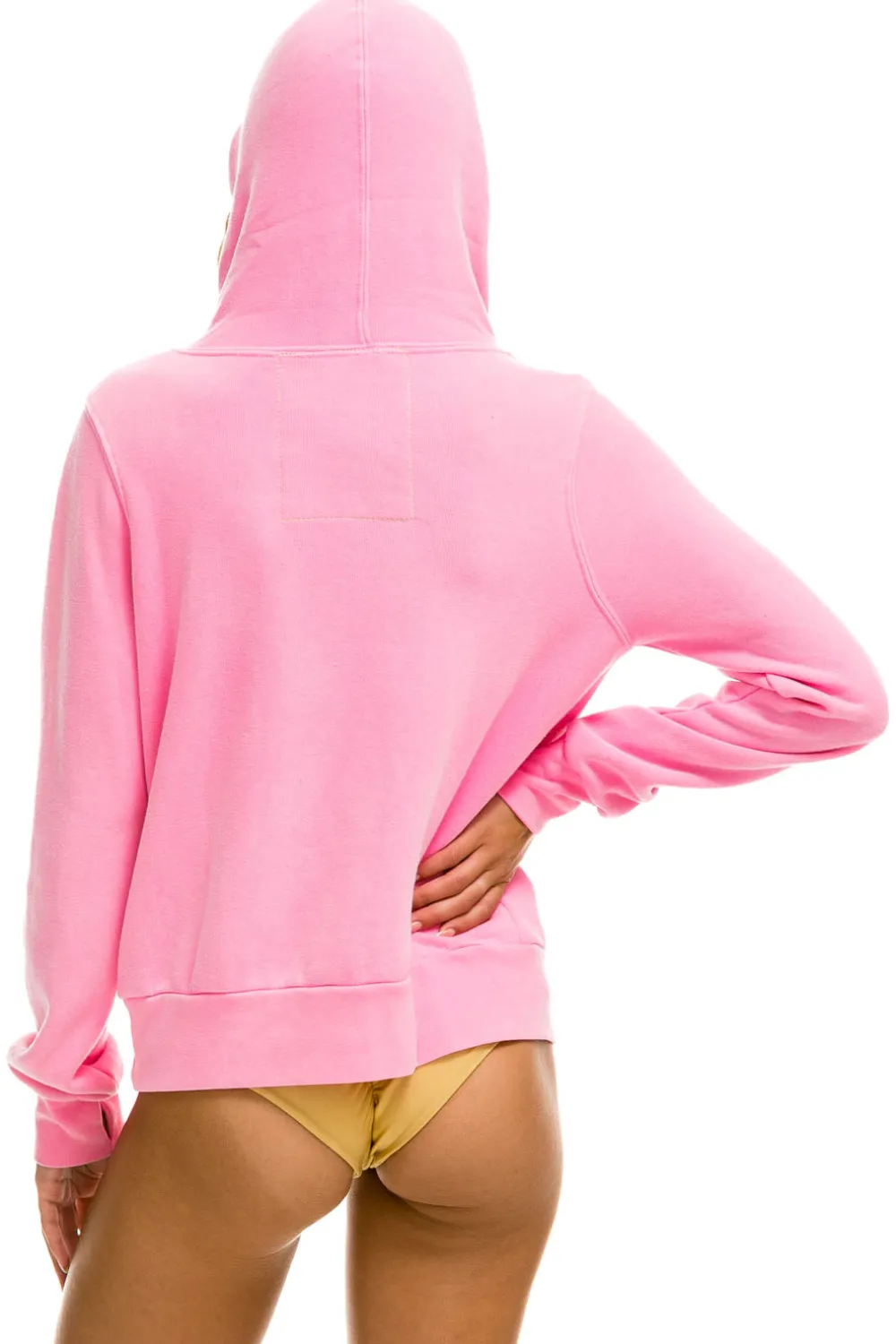 Hoodies | Hoodies | Aviator Nation NINJA PULLOVER HOODIE - NEON PINK NEONPINK