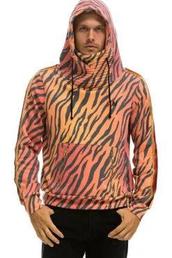 Hoodies | Hoodies | Aviator Nation NINJA PULLOVER HOODIE - TIGER