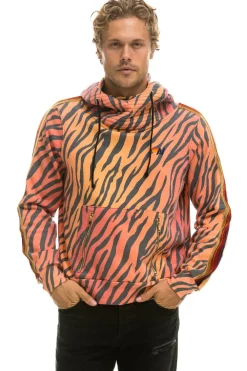 Hoodies | Hoodies | Aviator Nation NINJA PULLOVER HOODIE - TIGER