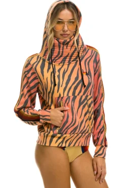 Hoodies | Hoodies | Aviator Nation NINJA PULLOVER HOODIE - TIGER