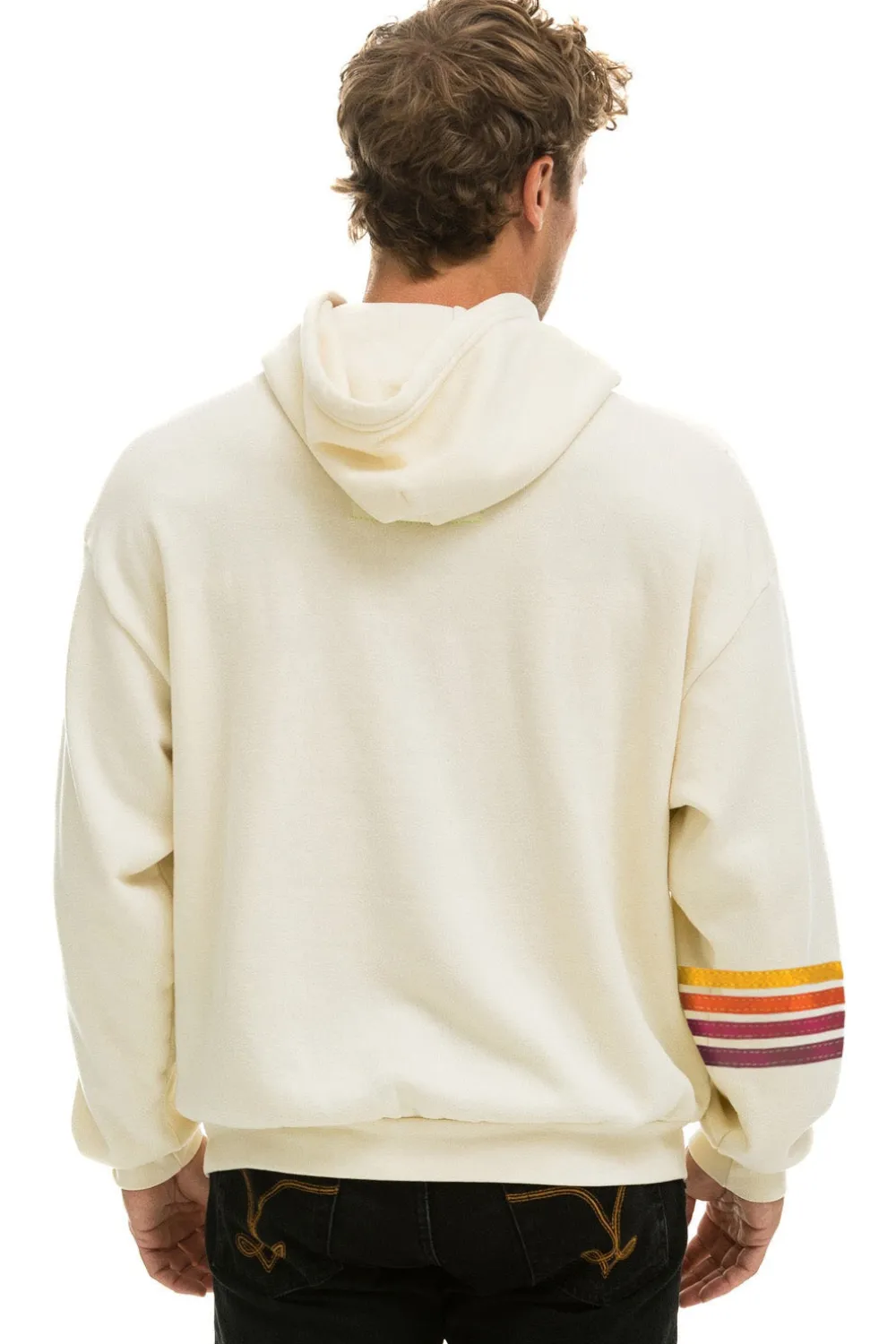 Hoodies | Collab Merchandise | Aviator Nation OUTSIDE LANDS 2024 RELAXED PULLOVER HOODIE - VINTAGE WHITE VINTAGEWHITE