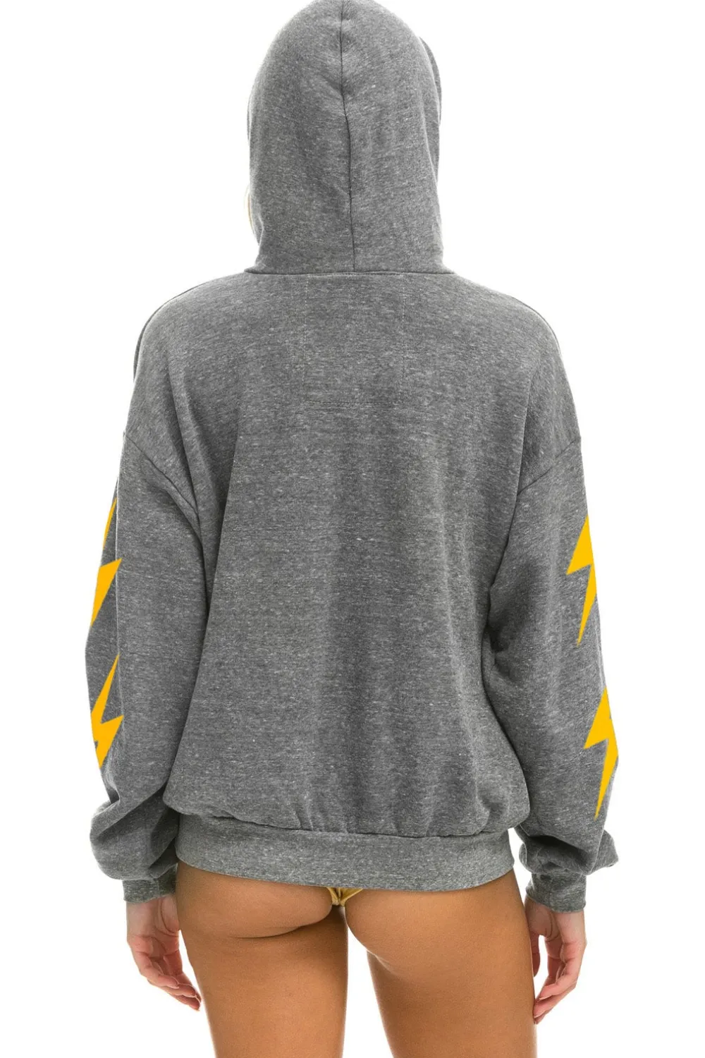 Hoodies | Collab Merchandise | Aviator Nation OUTSIDE LANDS 2024 RELAXED ZIP HOODIE - HEATHER GREY HEATHERGREY